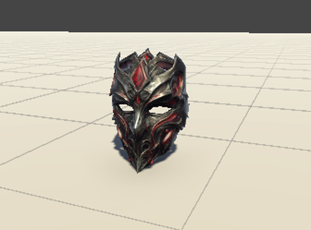 【3Dモデル】黒焔仮面ヴァルメイア