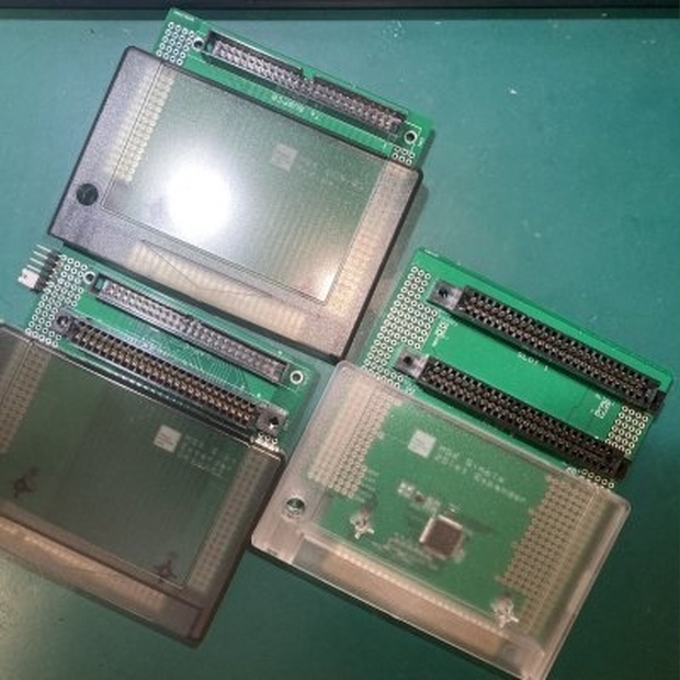 加工済カートリッジケース Transparent Cartridge Shell for MSX 