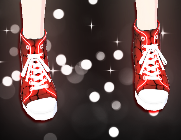 Snake Skin Sneakers