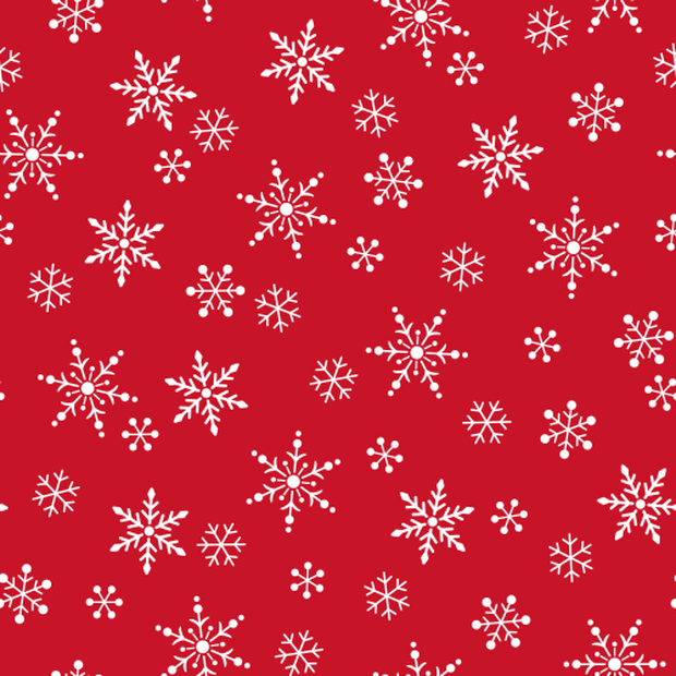 クリスマス／雪柄ベクター素材