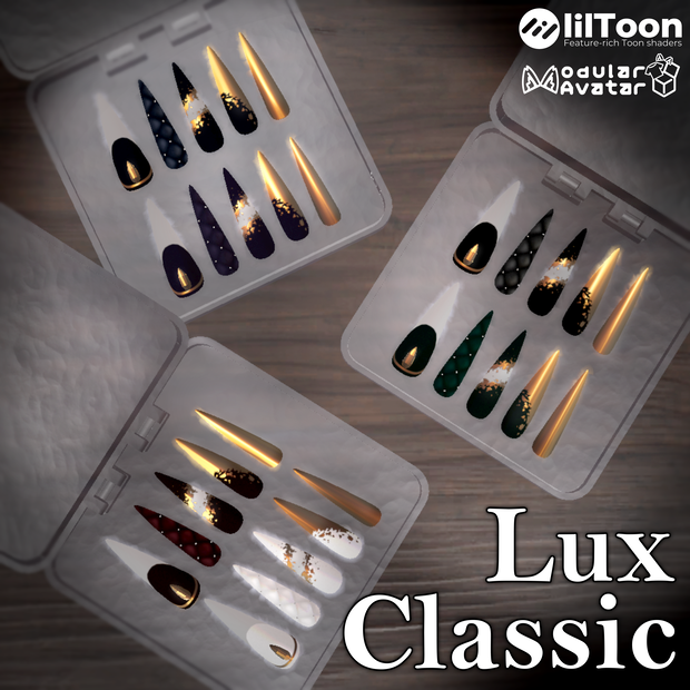 【6アバター対応】【MA対応】LuxClassic Long Nail