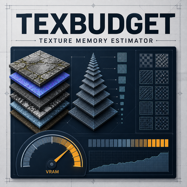 Texbudget｜テクスチャVRAM見積ツール