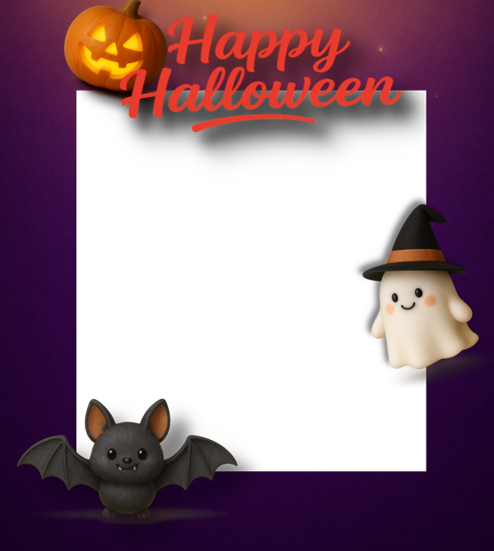 Halloween Template 2025　ハロウィン投稿テンプレート素材集