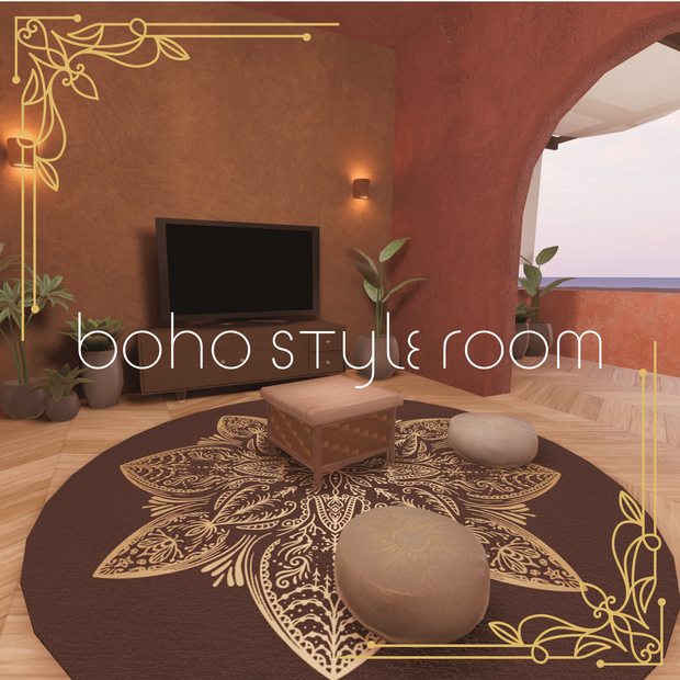 📣SHOP OPEN記念SALE📣【VRC向けワールド】Boho style room