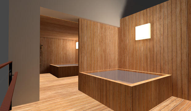 Wood Bathroom