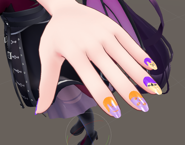 Halloween Nail stick set