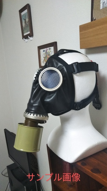 40mmガスマスク専用着脱式キャニスター オリーブ 神奈川縫製公司booth支店 Booth