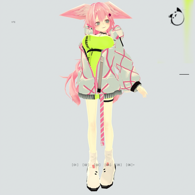 【３Dモデルウェア】 - Jucket_WabePunk2019 -