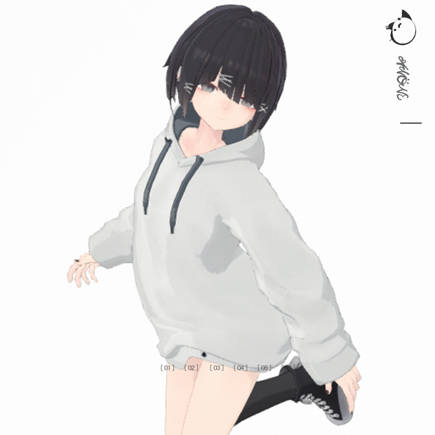 【３Dモデルウェア】Anone_Parker 