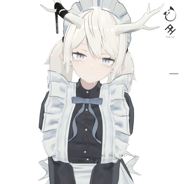 【３Dモデルウェア】classicmaid_B01