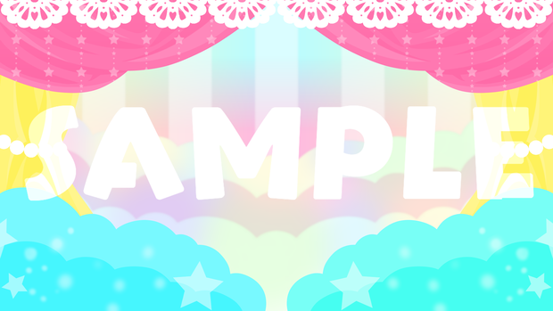 【動く背景素材】パステル空模様【MP4】