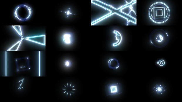 【映像素材】Glow Shape【AfterEffects】