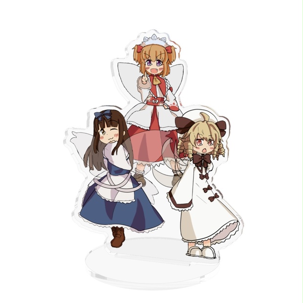 東方銀符律　ラッキーキャンペーン11 光の三妖精セット　ルナ　サニー　スター 東方銀符律 ラッキーキャンペーン11 光の三妖精セット ルナ