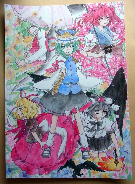 原画 東方花映塚 完売 Oota Booth