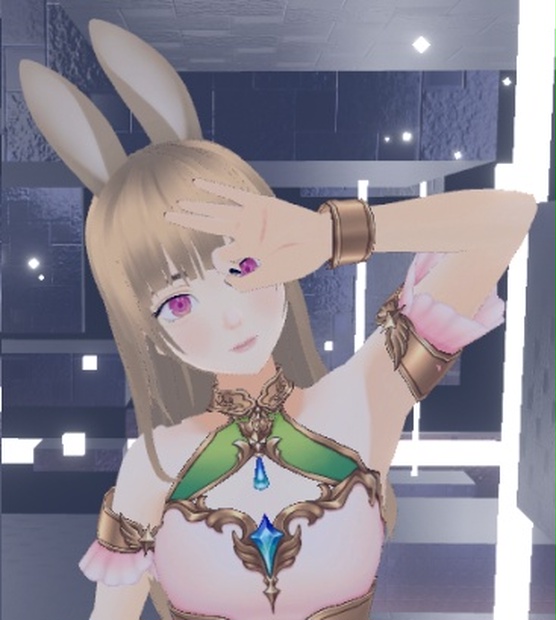 [VROID]Typical Bunny Girl MMORPG Mage VRM Model - CatLoaf University ...