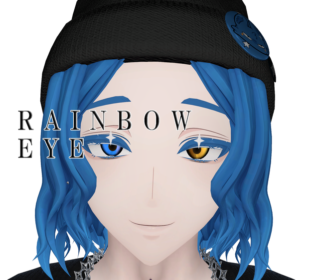 【VRVhat想定】角度によって色が変わるアイテクスチャ【AZUEDO専用】