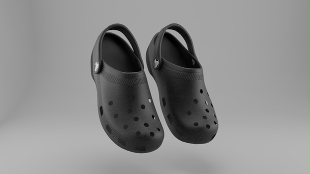 Crocs 3d Model Wiliem Booth