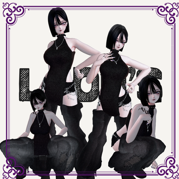 【VRC想定】CherryKiller【4アバター対応】