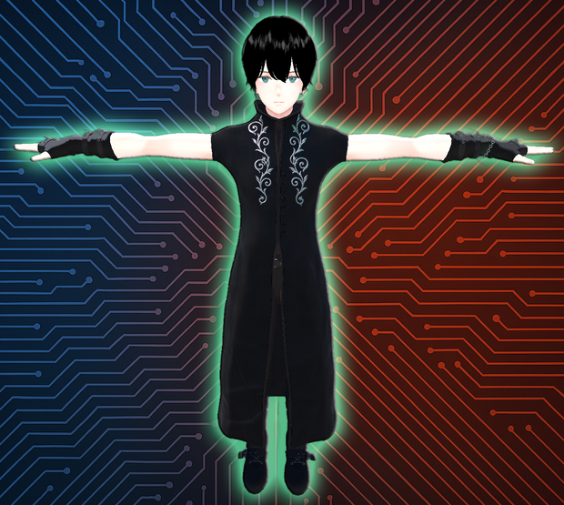 Semi-Gothic Coat for Avatars