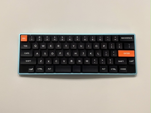 GPK60L-63R V1 60%ロープロファイルケース対応キーボード - Daraku