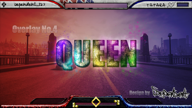 【オーバーレイ制作】ゲーム配信専用No.４【QUEEN】