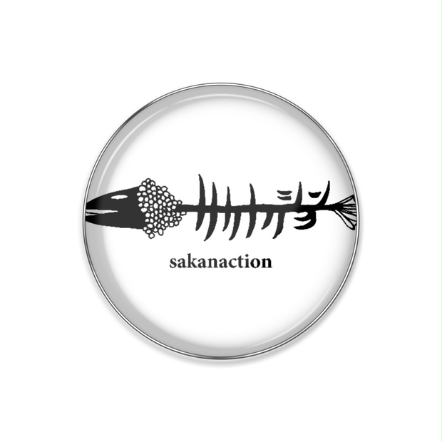 サカナクションロゴ缶バッチ - sakulalala - BOOTH