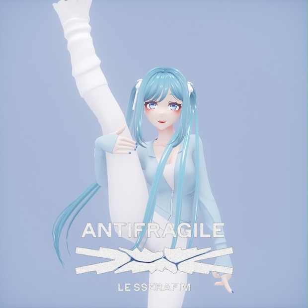 [MMD] LE SSERAFIM - ANTIFRAGILE Motion by Nikisa San - n.studio - BOOTH