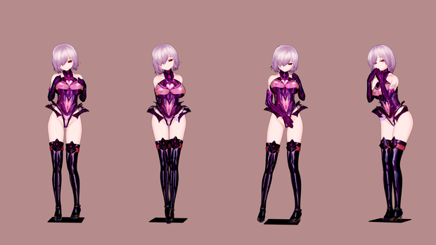 [koikatsu Charastudio]悪堕ちマシュ コイカツmod  Charastudio