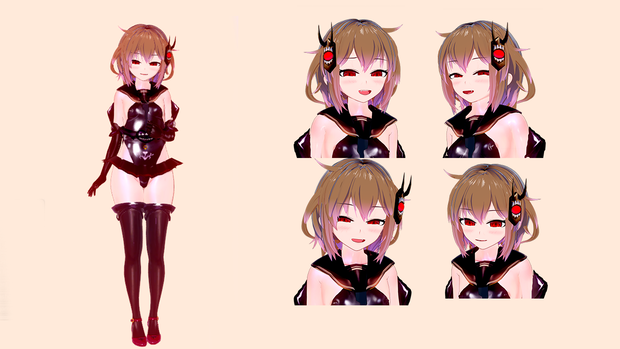 [コイカツ Charastudio]悪堕ち雷 雷冥棲姫mod +character