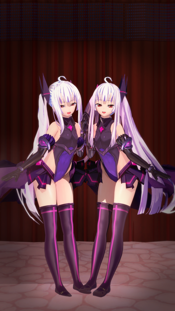  天久保百合+天久保楓 mod and character card for  charastudio