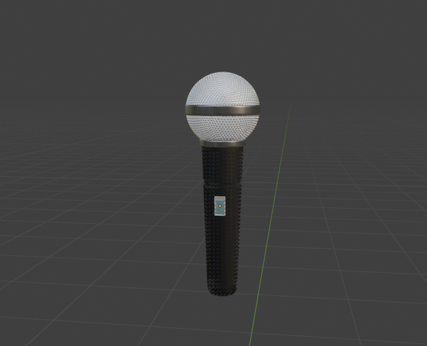 マイク（マイクロフォン）3Dモデル
