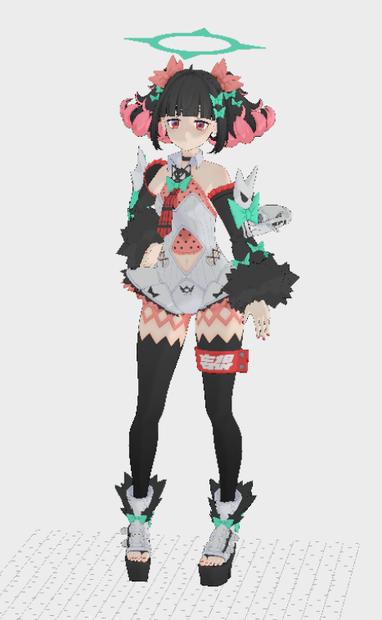 Nangong VRM,Vroid,PMX MMD Download