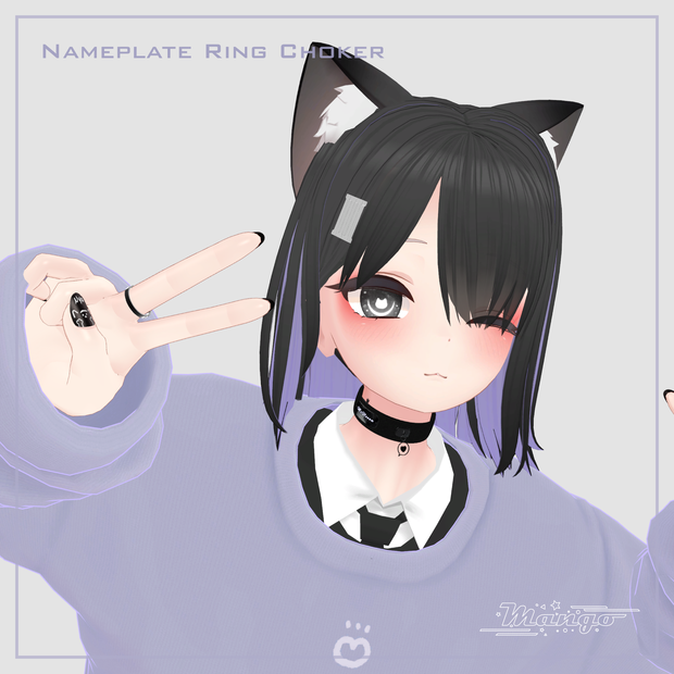 NamePlate Ring Choker
