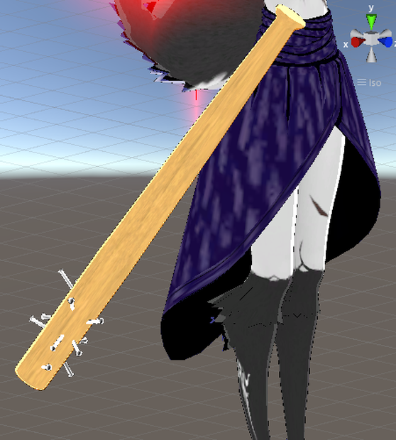 釘付きバット