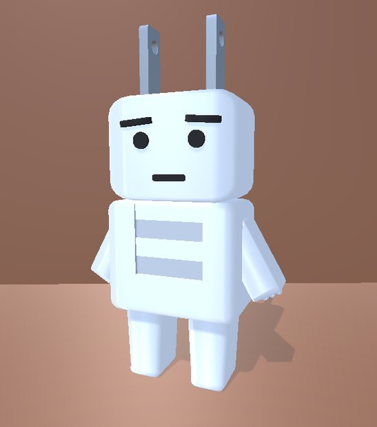 オリジナル3Dモデル「Pluggy（プラギー）」