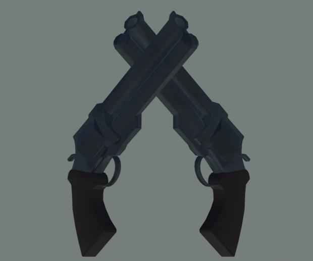 Revolver (Low Poly)