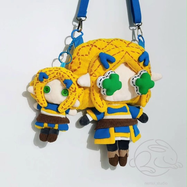 ゼルダの伝説 ユナ 十字目（じゅうじめ）の手作りバッグ
