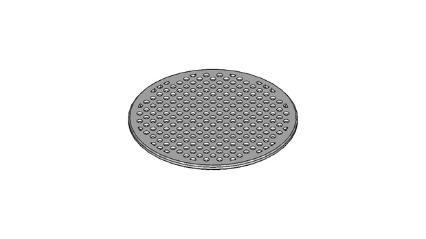 【和柄コースター】豆絞り（Φ90×3mm）【STL、STEP】