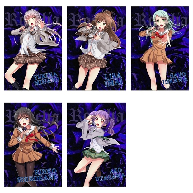 【デザイン全7種】バンドリ ポスター【B3/A1/A2/B1/B2】 tina1213 BOOTH