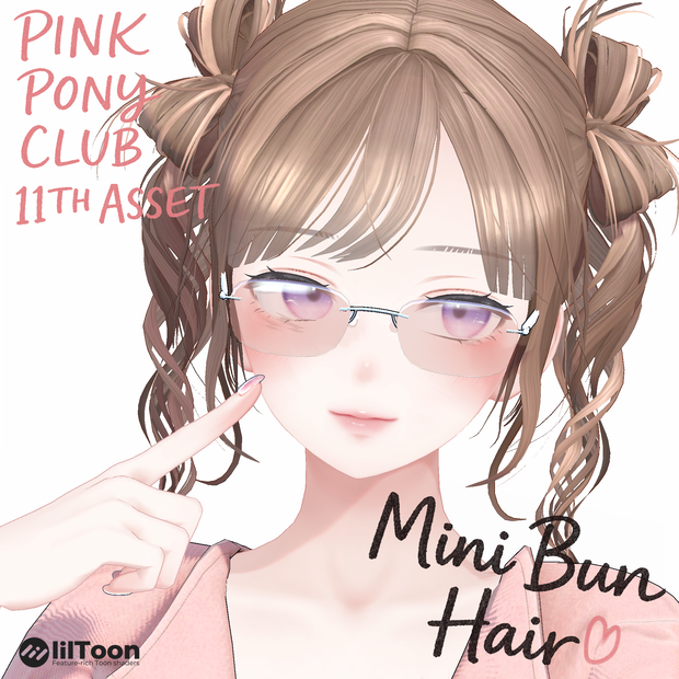 [9 Avatars] Mini Bun Hair