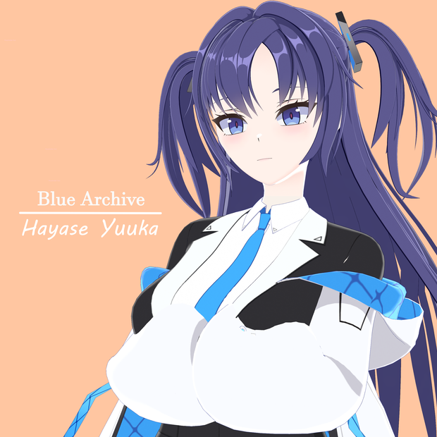Hayase Yuuka - Blue Archive NSFW VRChat Avatar +Gym Outfit