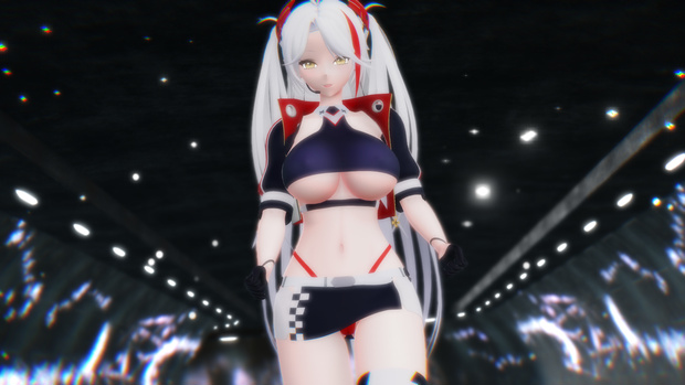 Prinz Eugen Final Lap - Azur Lane MMD PMX 3D Model