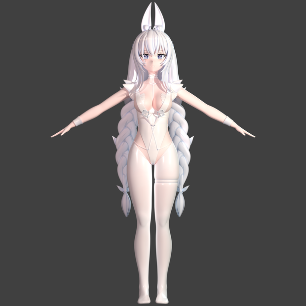 Le Malin - Azur Lane Adult Ver. Blender 3D Model