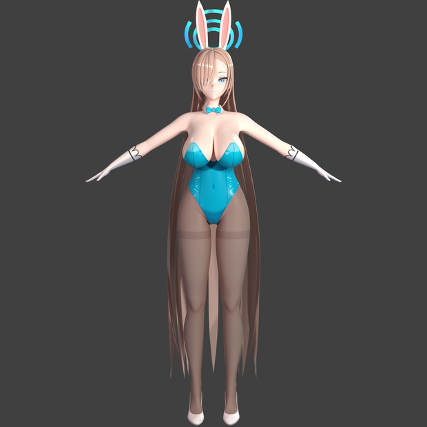 Ichinose Asuna - Blue Archive Blender 3D Model