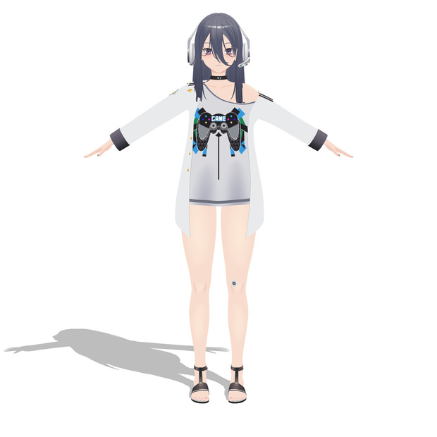 Exia - NIKKE MMD PMX 3D Model