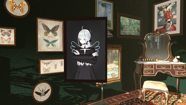 【VRC】自動設定できる！絵画ギミック