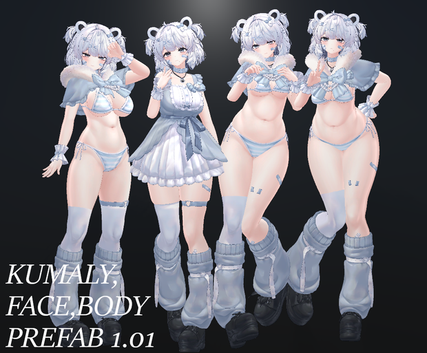 Kumaly face, body prefabs 1.02
