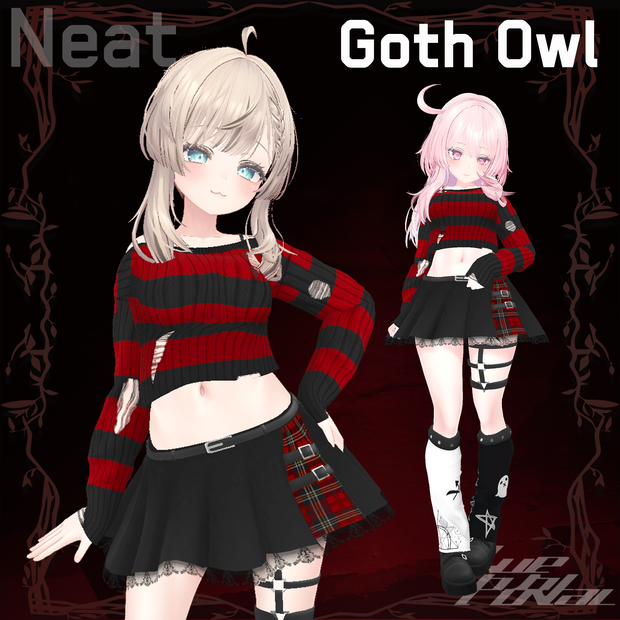  『Neat.』 Gothic Owl / ゴシックなふくろう