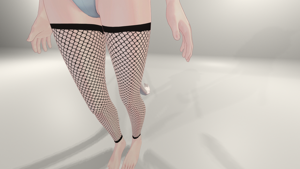Fishnet stockings for Shinano