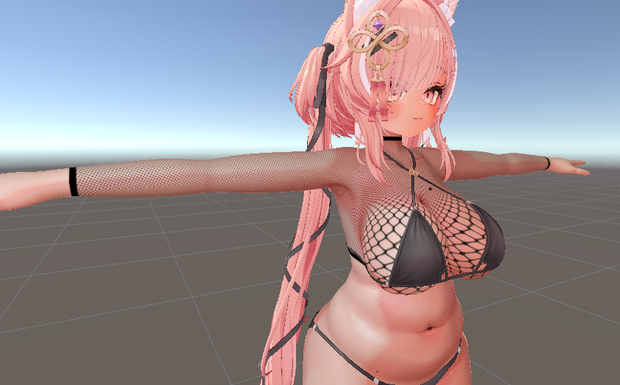 Ichigo support added for Fishnet croptop, leggings, and armsleeves